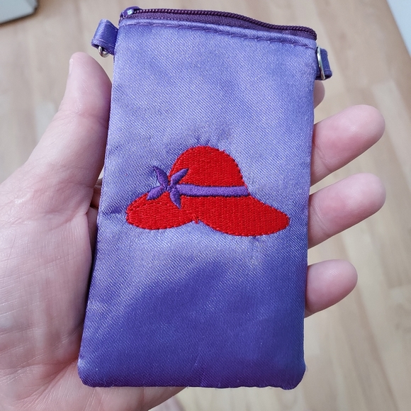 Red Hat Society purse with change purse - Picture 2 of 7